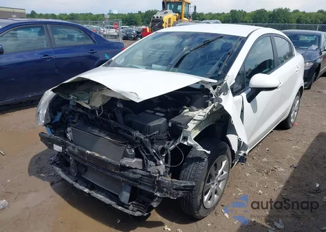 2013 Kia Rio Lx from USA, damaged, VIN KNADM4A3XD6198530